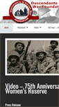 Mobile Screenshot of descendantsofkoreanwar.org